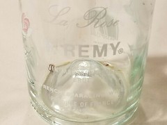 La Rose F. Remy Vin Mousseux Rose Brut: Collector&rsquo;s Painted Bottle – Empty #2