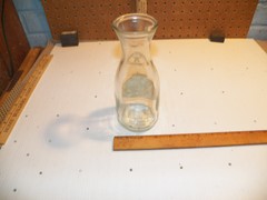 Vintage PAUL MASSON California Rose&rsquo; Wine Carafe Embossed w/ Original Labels