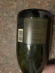 Vintage 2002 Dom Perignon Empty Glass Champagne Bottle Wine W Cork Wire Bail Cap