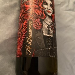 Empty Wine Bottle Pirate Woman Red Hair Back From The Dead Red 2019 California