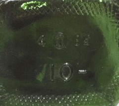 Vintage TAYLOR Dry Sherry Wine Bottles Dark Green Hammondsport NY New York
