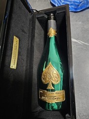 Armand de Brignac Ace of Spades Brut GREEN Champagne – Empty Bottle Box Bag