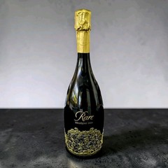 ​Rare Champagne Millesime 2008 Empty Bottle 750ml Sealed Gold Tiara Bar Decor