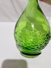 Gallo Wine ~ Half Gallon Flavor Guard Bottle ~ Vintage Green Glass with Grapes