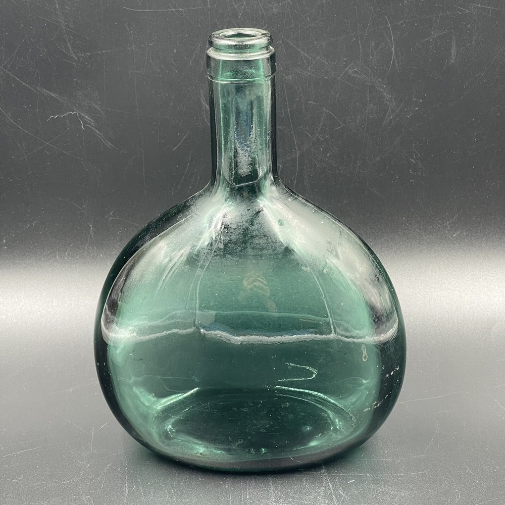 Mateus Green Glass Bottle No Labels 25 oz Sogrape Rose Wine Portugal Vintage