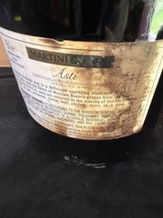 24 Inch Display Bottle W/ Crate Martini Asti Spumante Rossi Champagne Empty NOS