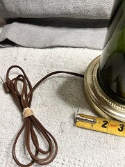 Vintage Wine Bottle Lamp – Unique and Upcycled Decor