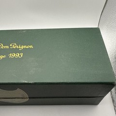 Dom Perignon Vintage 1993 Empty Champagne Bottle w/ Original Presentation Box Co