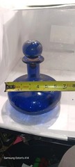 Early 1900&rsquo;s kobalt blue bottle