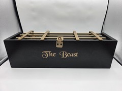 Del Dotto Napa Valley- « The Beast » Empty Wood Wine Box For A Single Bottle