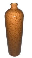Stoneware Liquor/wine Bottle. Stamped Made In France. Cork Inside 11” In Height
