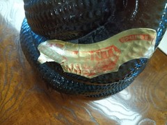Vintage Civin Snake Wine Bottle