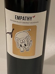 *Empty 2019 Empathy Elephant Napa Cabernet Vee Friends Bottle SIGNED By Gary Vee