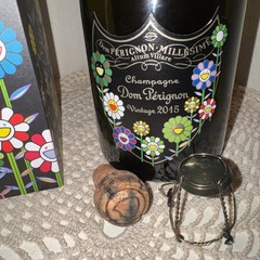 Dom Perignon Limited Edition by Takashi Murakami 2015 Artwork Box Bottle & Cork