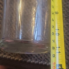Vintage 11&Prime; Embossed Wine Bottle Clear 4/5 Quart Refilling W1242