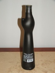 Empty Black Cat Wine Bottle Mosel Riesling 500ml Bottle 13&Prime; Halloween