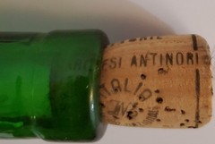 Italy-Green Fish Wine Bottle Antinori 1967 Bianco 13½ » EXC+