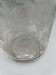 Paul Masson Norman Kosarin Wine Decanter Carafe Etched Glass 1989
