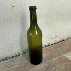 Old French Green Glass wine water pastis bottle circa 1920 21092114