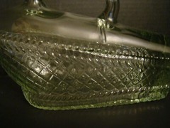 London (Ontario) Winery 1966 Glass Bottle In Basket Wine Bottle