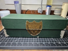 1983 RARE Dom Perignon Empty Bottle Vintage Champagne With Gift Box & Stopper