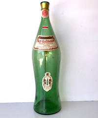 Vtg 1983 Fazi-Battaglia Classico empty Glass Wine Bottle Italy P