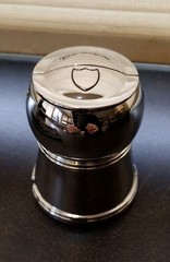 Don Pierignon Christofle-sivler plt Keepsake Cork Holder Celebration NWB