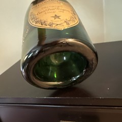 Vintage 1955 Empty Dom Perignon Champagne Bottle -No Cork VERY RARE AGE! Mancave