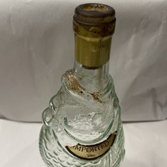 VINTAGE 13”FISH Sculptured Shaped Light Green Glass Wine Bottle Empty Pescevino