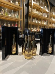 Armand De Brignac: Ace of Spades GOLD: 6 EMPTY Bottle 750 ml w/case & sleeves