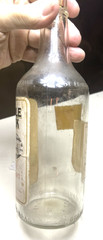 RARE ANTIQUE ORIGINAL  » WHIPPLE CREEK KENTUCKY  » WHISKEY PAPER LABEL BOTTLE!!