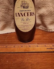 Lancers Vin Rose Wine Decanter – EMPTY 4/5 pint Imported from Portugal