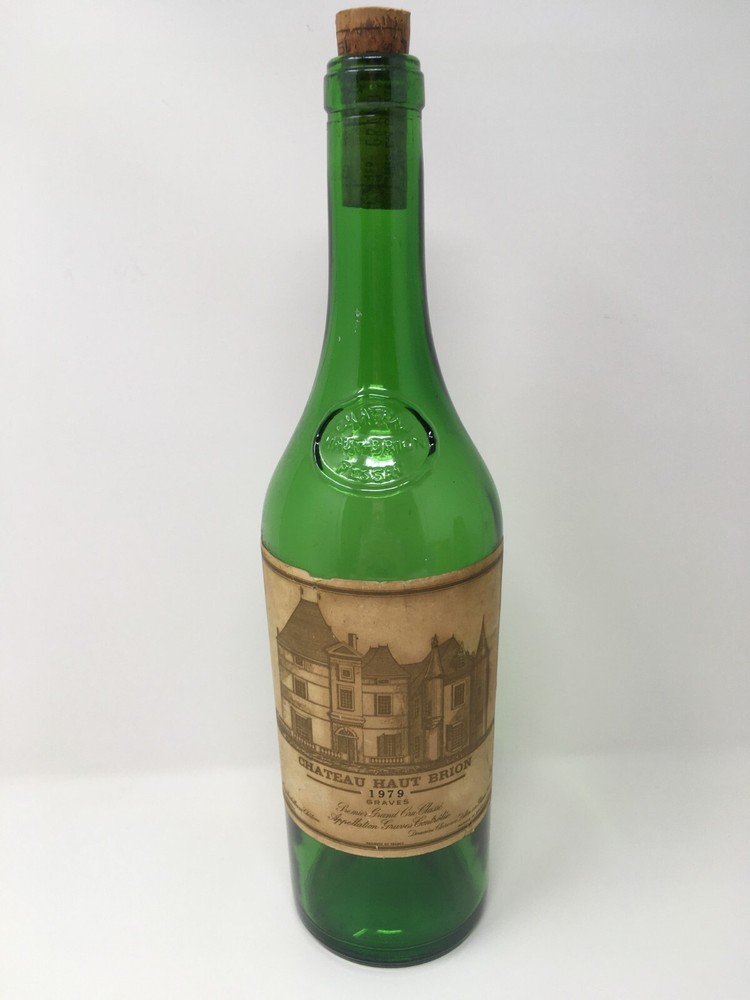 Chateau Haut Brion Brion 1979 Empty Collectible Bordeaux Wine Bottle W/ Cork