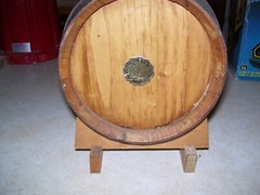 Vintage Fratelli Beccaro Acqui Wood Barrell
