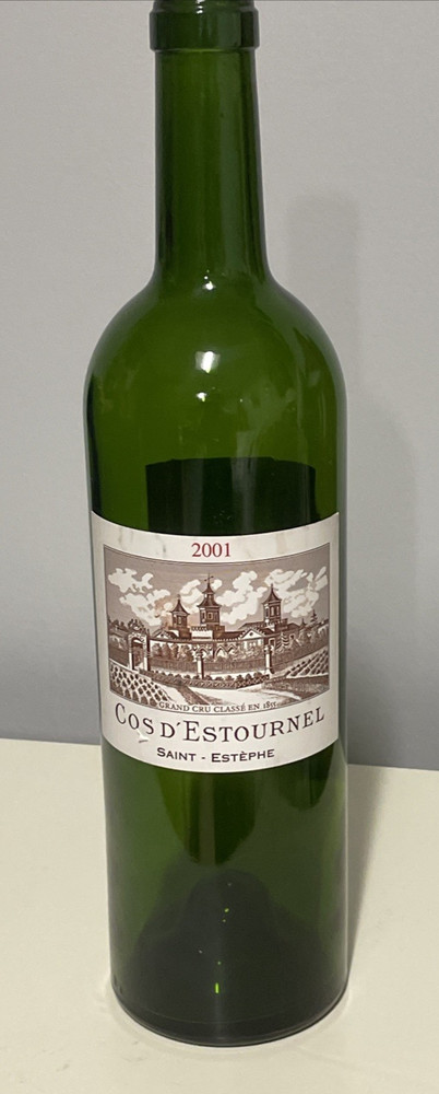 Cos D&rsquo;Estournel 2001 Empty Bottle, 750 ml, French Red Bordeaux