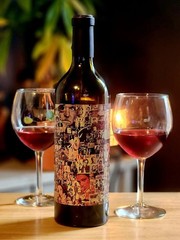 EMPTY Orin Swift Wine Bottles Lot (4) – 2 Machete, 1 Abstract, 1 Palermo – Art