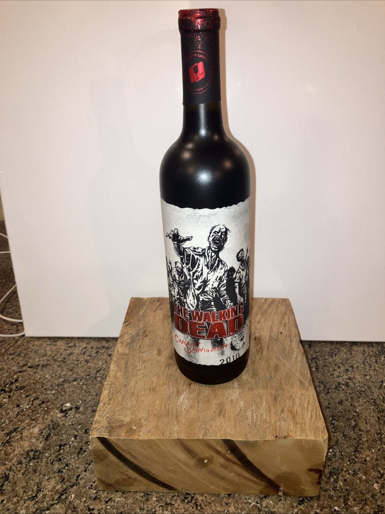 The Walking Dead Cabernet Sauvignon WINE “Empty” bottle 2016