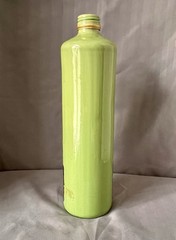 VTG Jim Beam Beameister Stoneware Wine Bottle May-Wine German Jade Green EMPTY