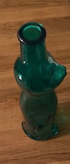 HAPPY CAT MOSEL REISLING RHEINHESSEN GERMANY WINE BOTTLE TEAL. NU-16