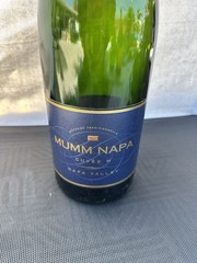 Vintage Mumm & Napa Champagne Display Dummy Sealed Empty Bottle Prop Large 3L