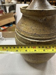 Antique Wine Spirits Bottle Pottery