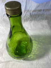 VTG GALLO Flavor Guard Glass Green Half Gallon Empty Decorative Bottle