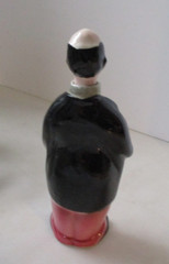 1950&rsquo;s Vintage Waiter Brandy Whiskey Decanter Ceramic