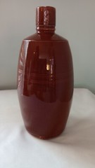 Vintage Stoneware Wine Bottles Newberry Wine And Lancers Wine Red Brown Wine Art