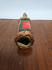 1960s 1 Pt Wicker Wrapped SANT&rsquo;GRIA of Yago Red Spanish Wine Bottle