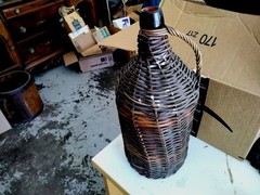 Spanish Wicker 1.5 litre Wine bottle