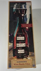 New American Vintage Over-sized Wine Glass Bottle