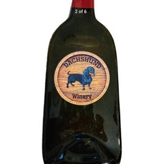 4 Slumped MeltedFlattenedWine Bottle Cheese TraySpoon Rest, Glass Plates