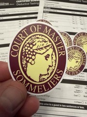 Court of Master Sommeliers Sticker | Sommelier Wine Tasting | Wine Education