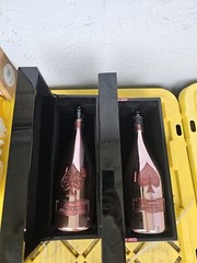2 EMPTY ACE OF SPADES GOLD(ARMAND DE BRIGNAC)1.5 LT MAGNUM BOTTLE WITH BOX Rose